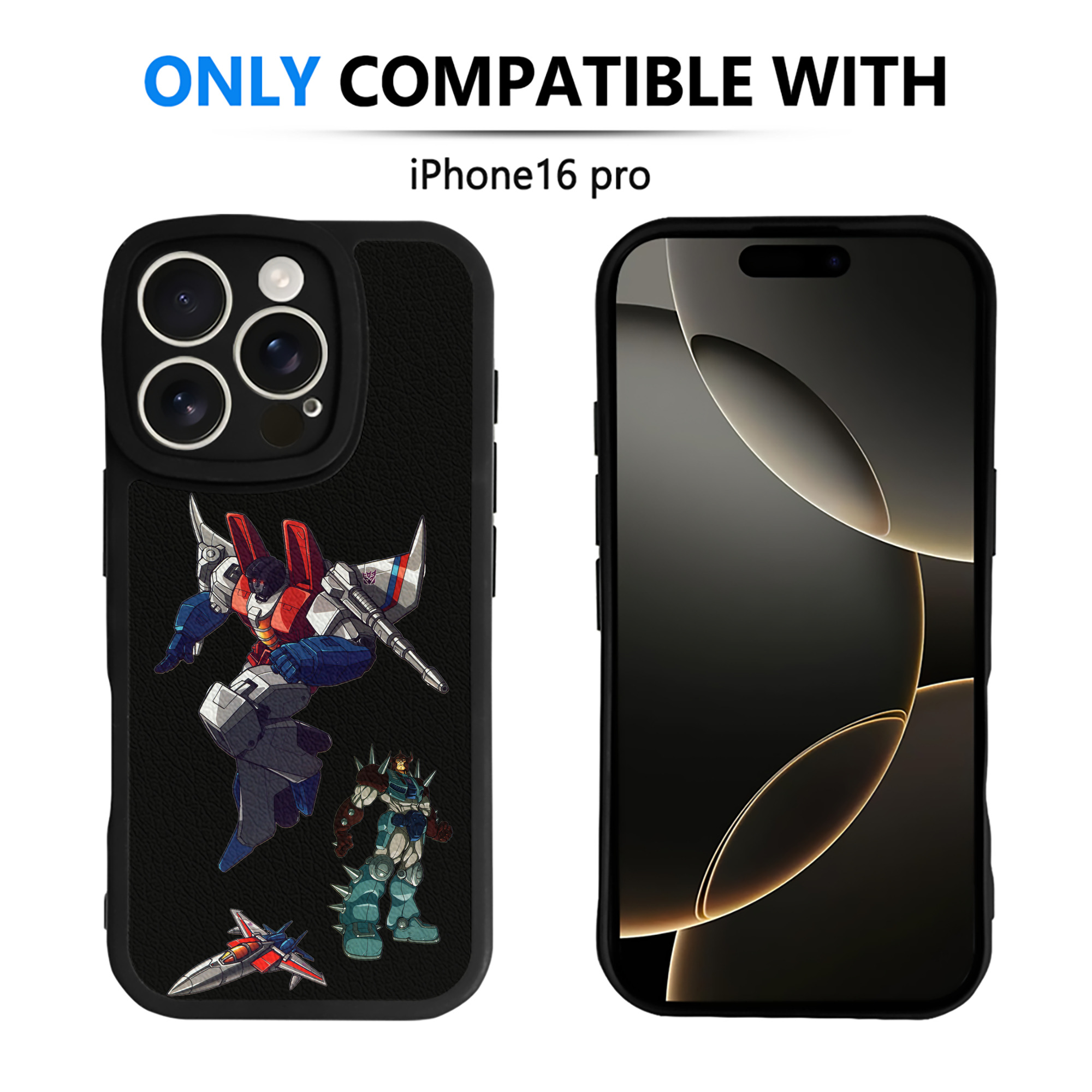 （画像用）  【iPhone 16シリーズ対応】シリコンスマホケース（レザー調） 材質：シリコン